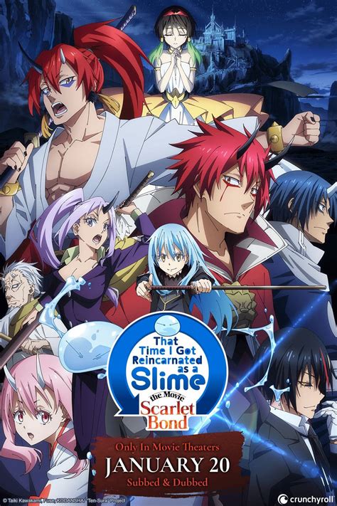 Crunchyroll announces the premiere dates for That Time I Got Reincarnated as a Slime: The Movie - Scarlet Bond, a spin-off film based on the popular fantasy anime series. Find out when and where ...